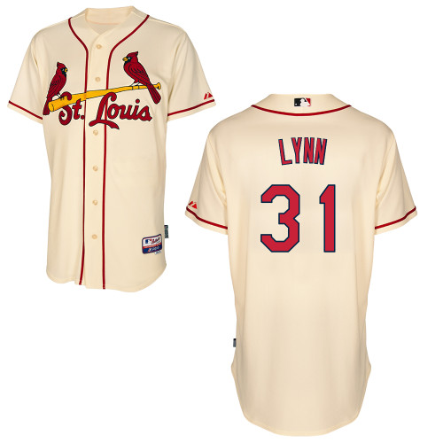 Lance Lynn #31 Youth Baseball Jersey-St Louis Cardinals Authentic Alternate Cool Base MLB Jersey